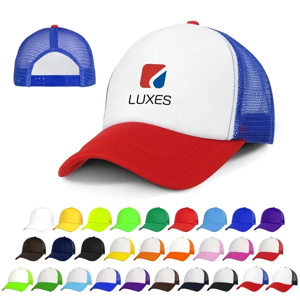 Foam Mesh Trucker Cap-Snapback Style