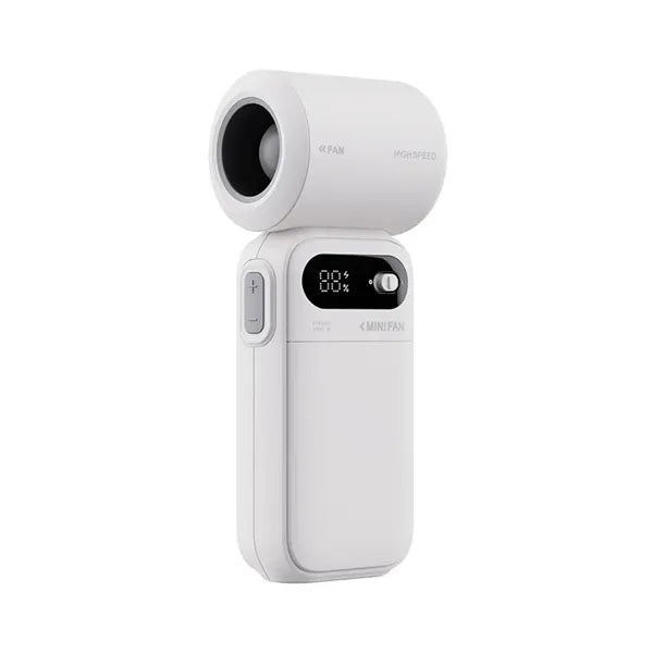 Rechargeable USB Turbine Fan with Digital LED Display