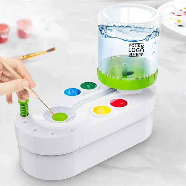 Portable Paint Brush Cleaner with Water Tank