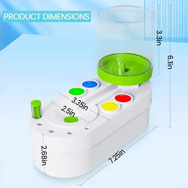 Portable Paint Brush Cleaner with Water Tank