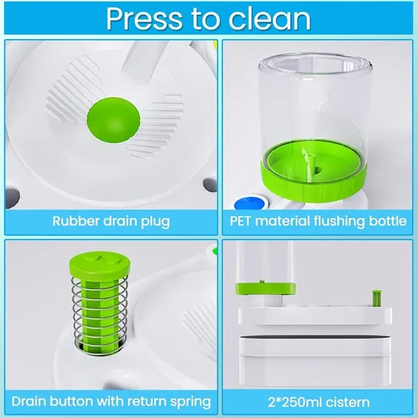 Portable Paint Brush Cleaner with Water Tank