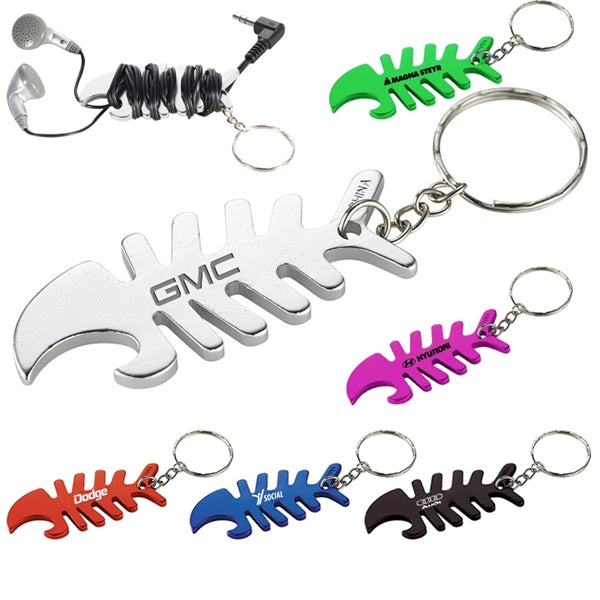 Aluminum Fish Bone Bottle Opener