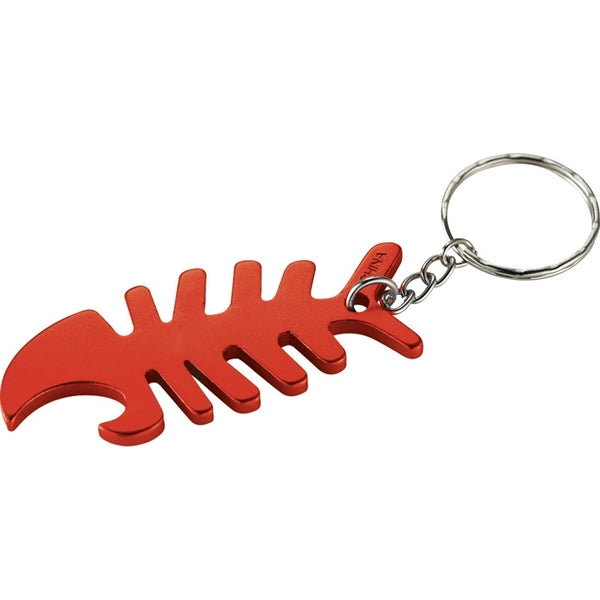Aluminum Fish Bone Bottle Opener