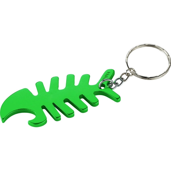 Aluminum Fish Bone Bottle Opener