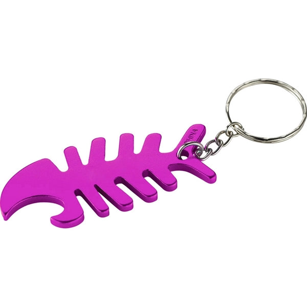 Aluminum Fish Bone Bottle Opener