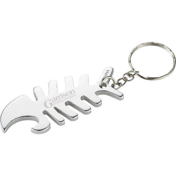 Aluminum Fish Bone Bottle Opener