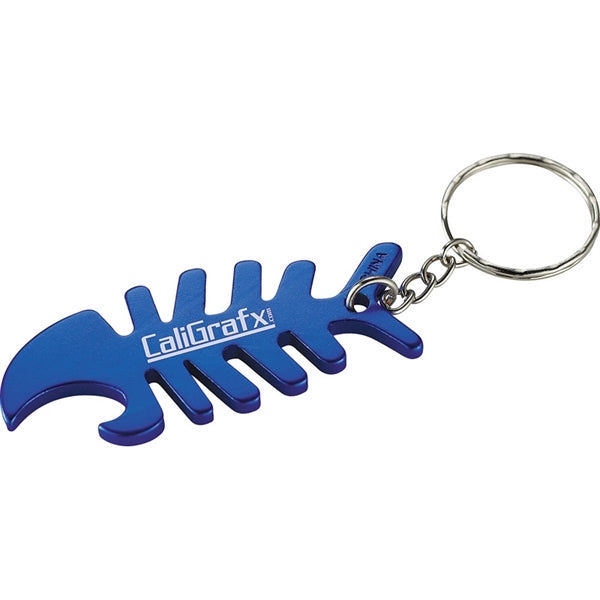 Aluminum Fish Bone Bottle Opener