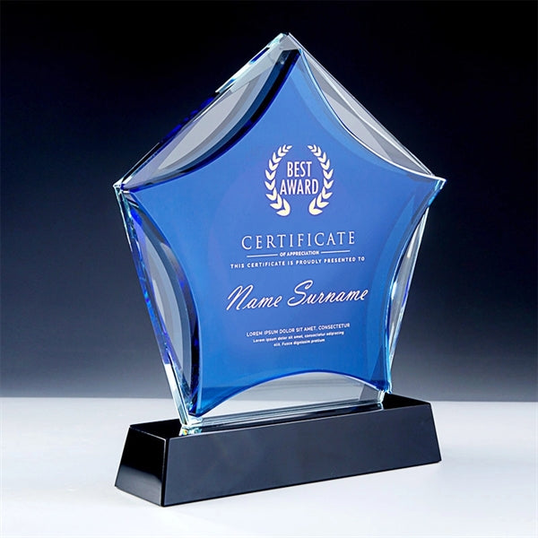 Star shape Crystal Awards