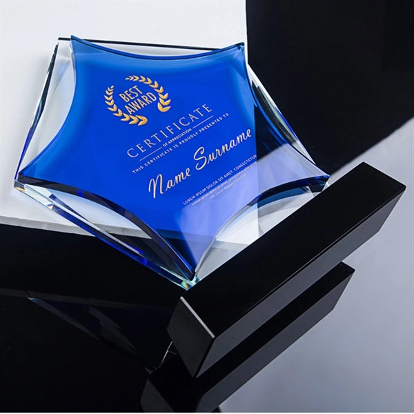 Star shape Crystal Awards