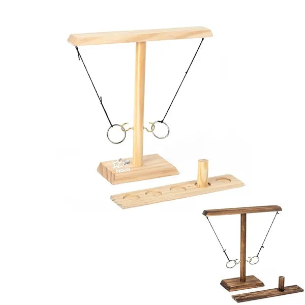 Wooden Ring toss Game