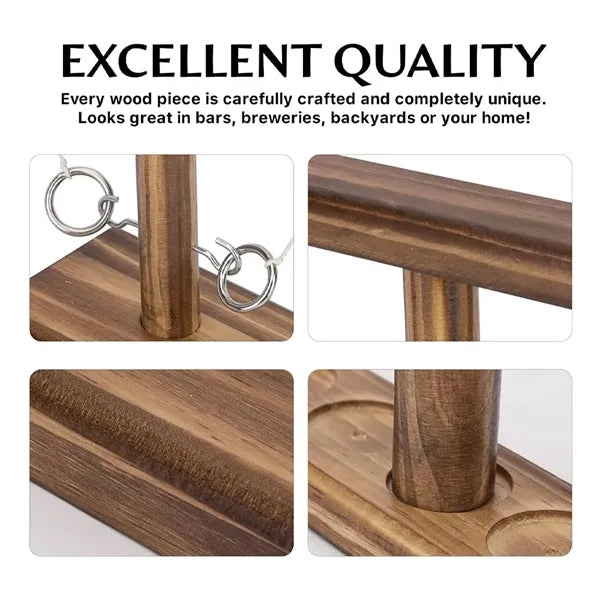 Wooden Ring toss Game
