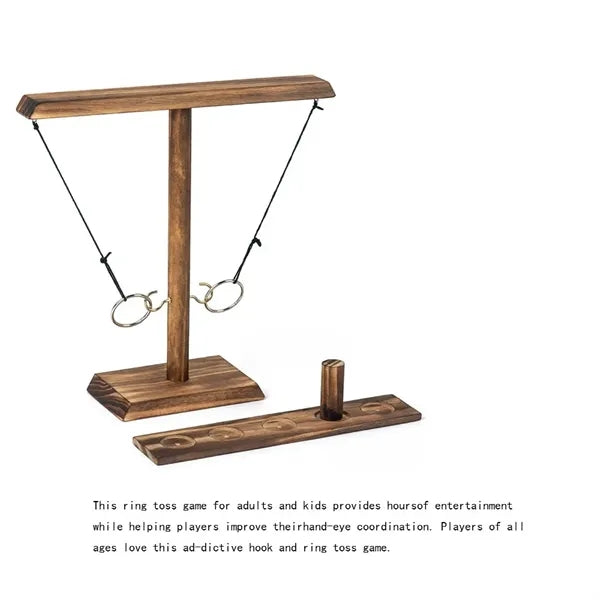 Wooden Ring toss Game