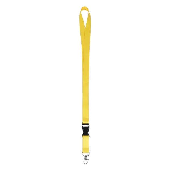 Slide Buckle Lanyard with Lobster Claw-36" x 3/4"