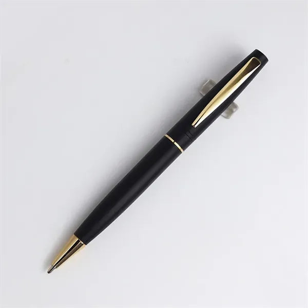 Matte Metal Twist Action Ballpoint Pen