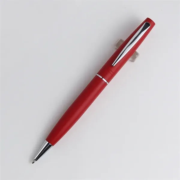 Matte Metal Twist Action Ballpoint Pen