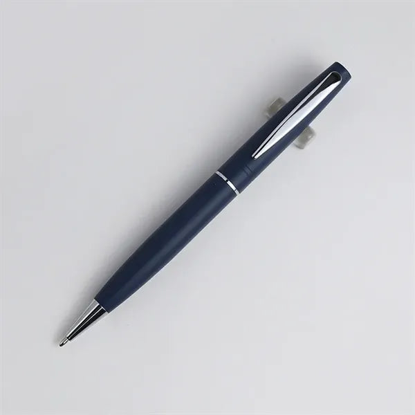 Matte Metal Twist Action Ballpoint Pen