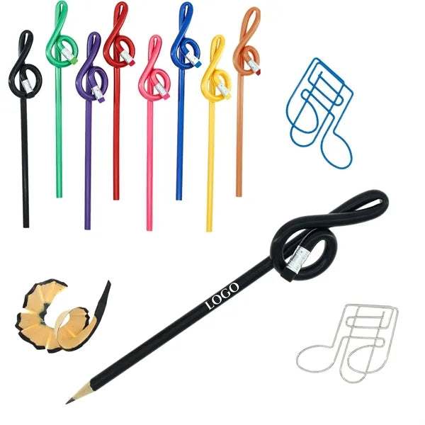 Music Pencils G Clef Note Stationery Gifts