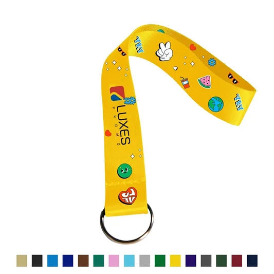 Wrist Keychain Lanyard-Custom Print & NFC Option