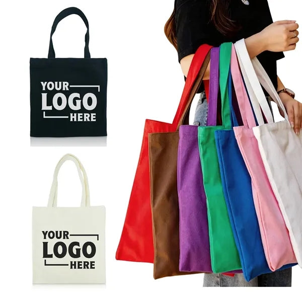 Multi Colors Cotton Tote Bags