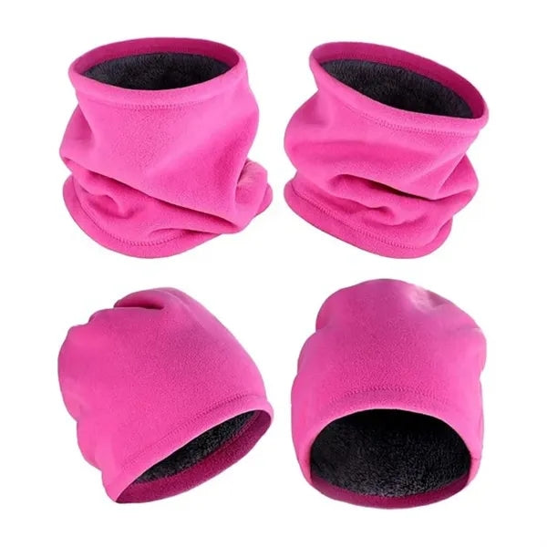 Winter Cold-Proof Hat, Fleece Gaiter