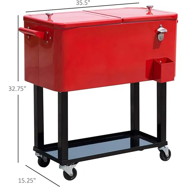 Ice Chest on Wheels