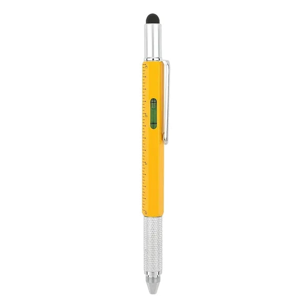 6-in-1 Tool Pen-Stylus, Ruler, Level & Screwdriver