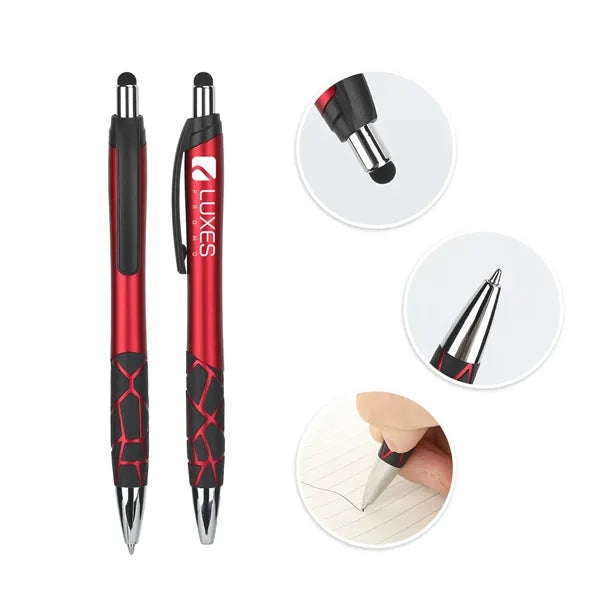 Stylus Pen with Eco Ink & Mosaic Rubber Grip