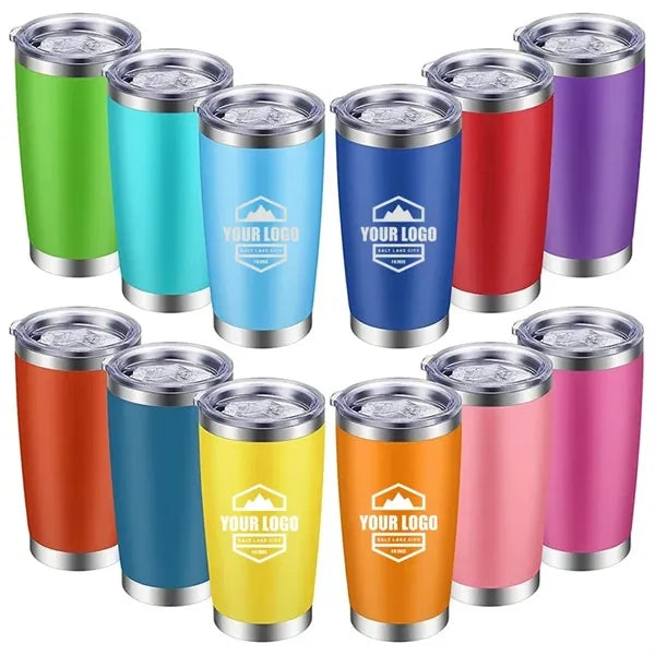 20oz Stainless Steel Tumblers with Lid