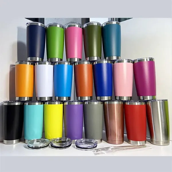 20oz Stainless Steel Tumblers with Lid