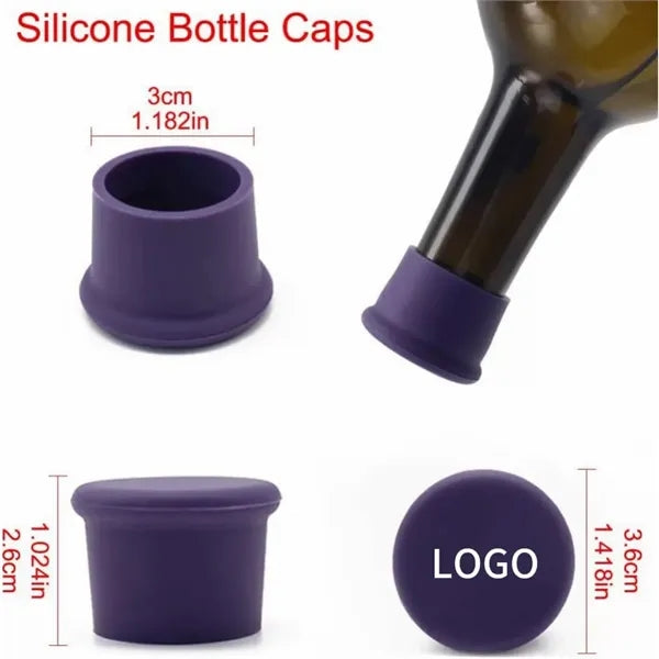 Silicone Wine Bottle Caps