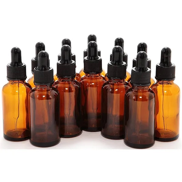 1oz Dropper Glass Bottle