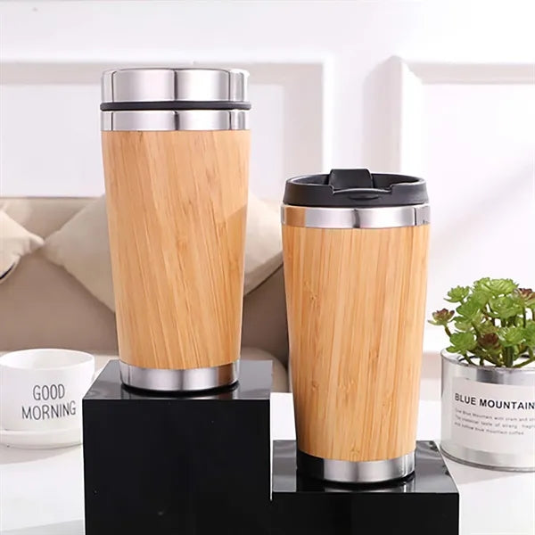 15 oz Bamboo Tumbler Cup