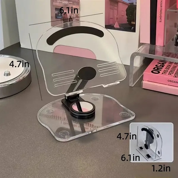 360 Degree Rotating Adjustable Foldable Mobile Tablet Stand