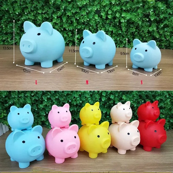 Mini Unbreakable vinyl coin Piggy Bank