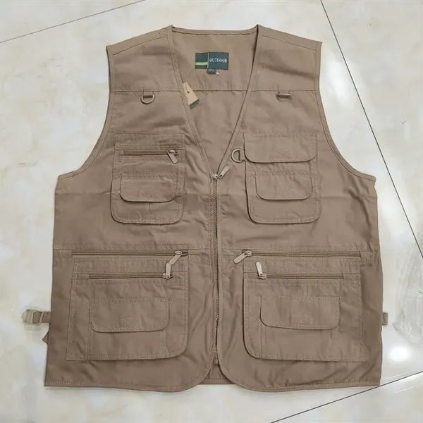 Unisex Fishing Utility Shooting Safari Travel Vest