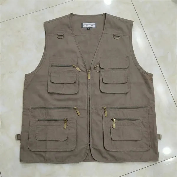 Unisex Fishing Utility Shooting Safari Travel Vest