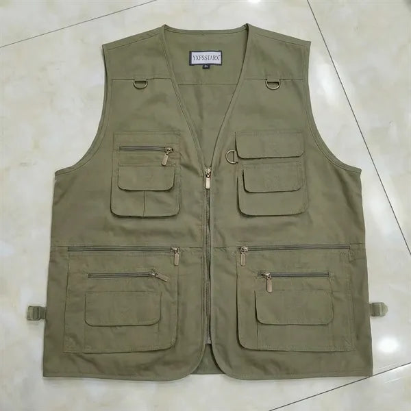 Unisex Fishing Utility Shooting Safari Travel Vest