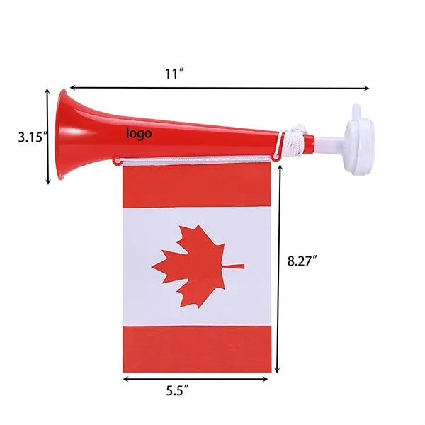11" Plastic Stadium Cheering Horn