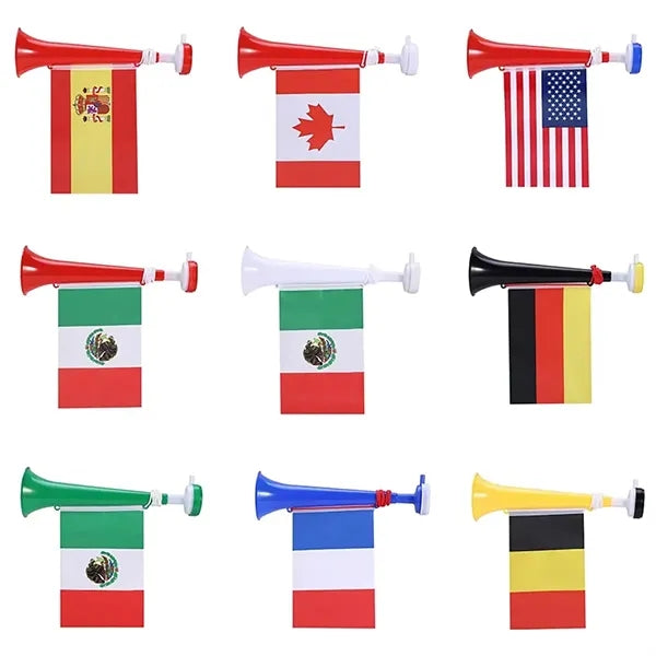 11" Plastic Stadium Cheering Horn
