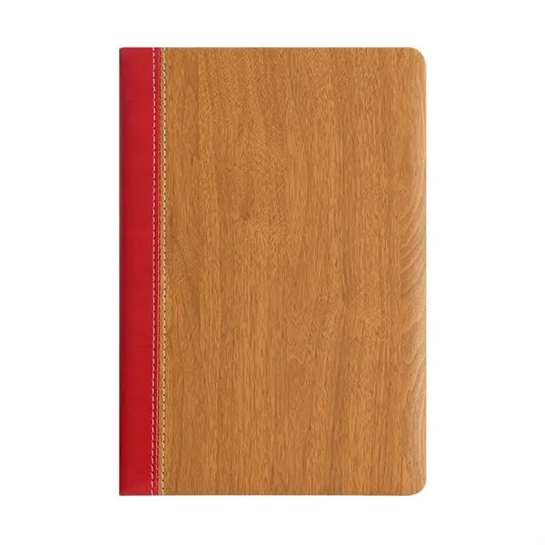 A5 Bamboo Pattern PU Leather Notebook