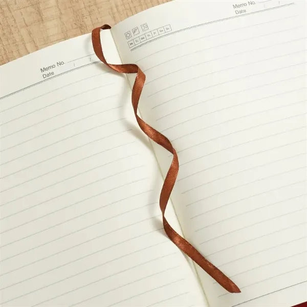 A5 Bamboo Pattern PU Leather Notebook
