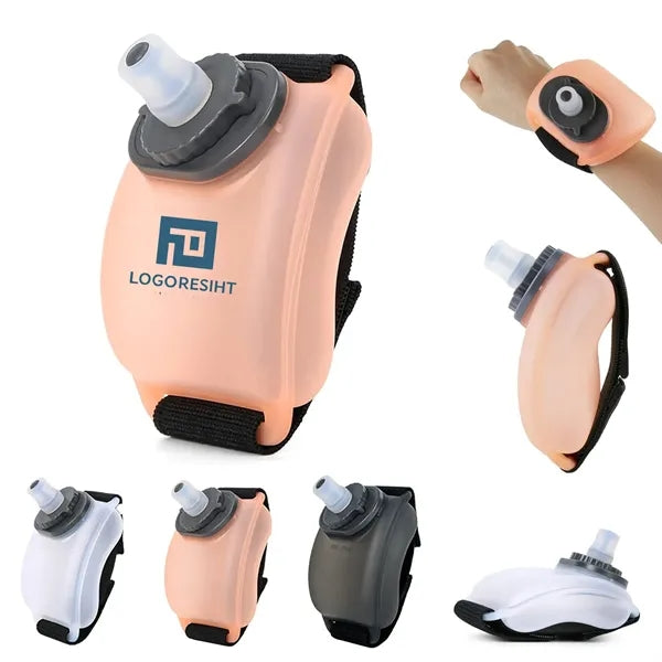 Portable Silicone Wrist Hydration Bottle