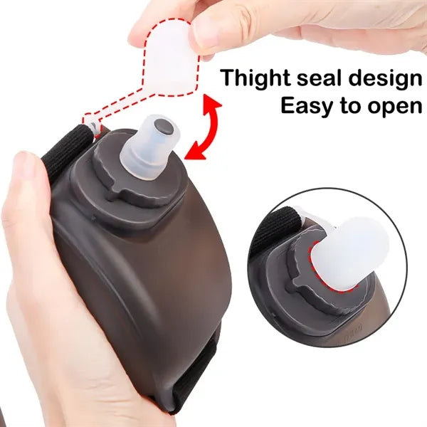 Portable Silicone Wrist Hydration Bottle
