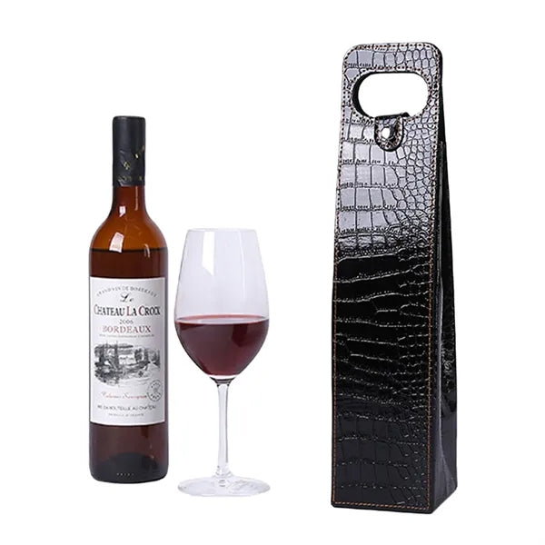 Protective Collapsible Dual Wine Leather Box