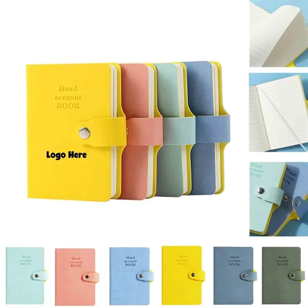 A6 Pocket Journal Notebook with Button