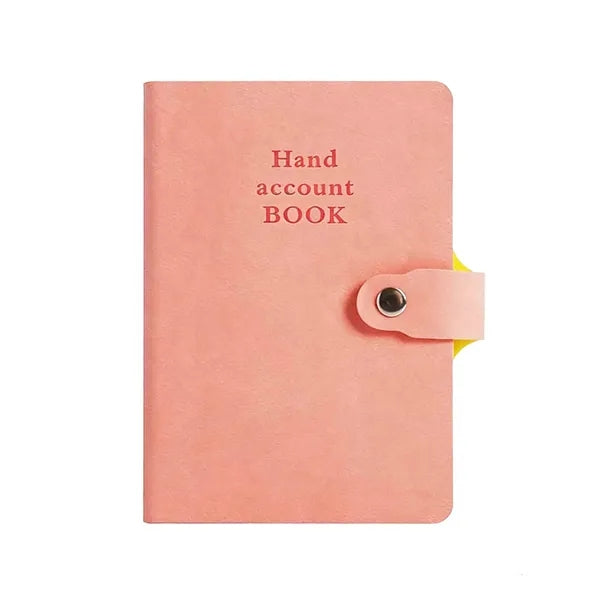 A6 Pocket Journal Notebook with Button