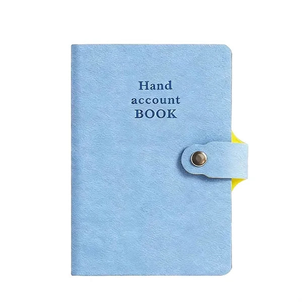A6 Pocket Journal Notebook with Button