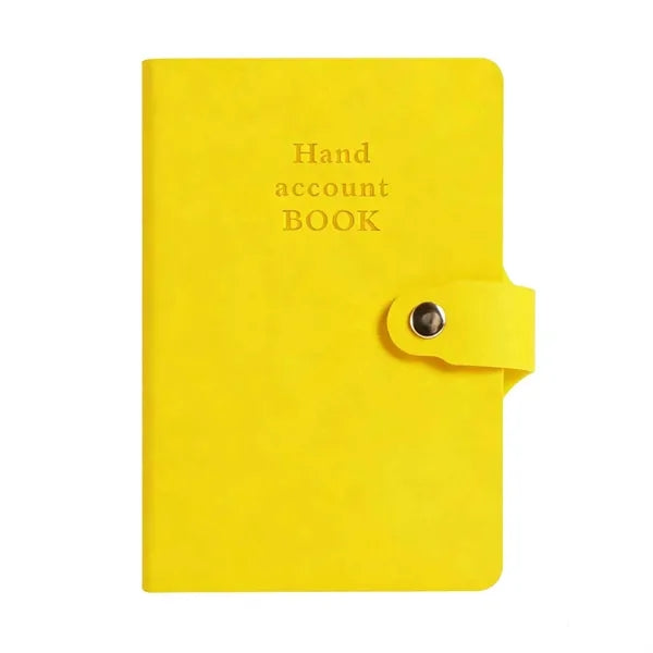A6 Pocket Journal Notebook with Button