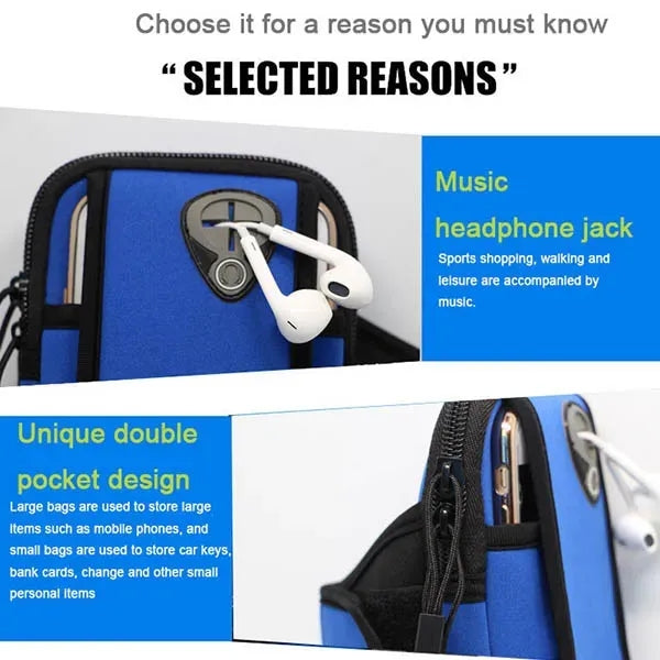 Fitness Sports Running Mobile Phone Armband Arm Bag
