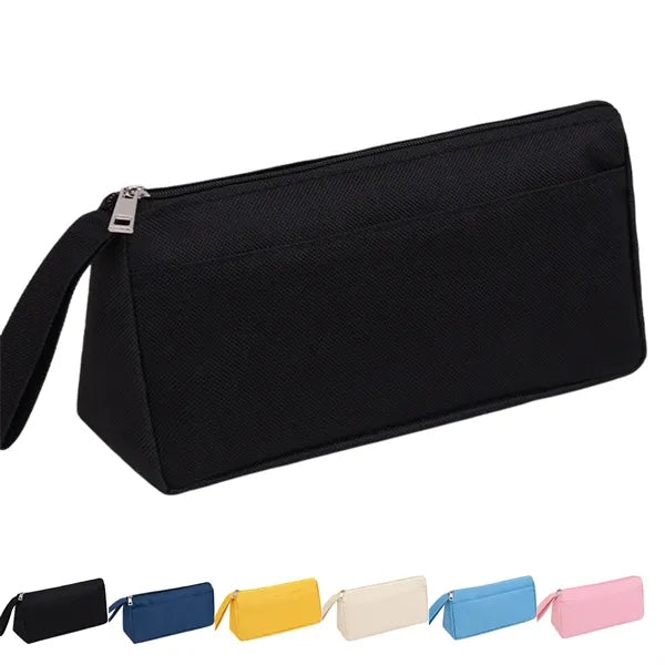 Large Capacity Double Layer Pencil Case with Handle